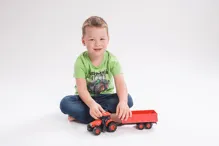 Traktor Zetor s valníkem 36 cm na setrvačník se světlem a zvukem (6)