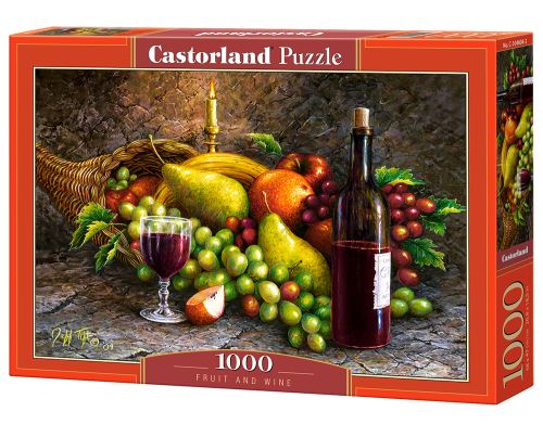 Puzzle Castorland 1000 dílků - Ovoce a víno