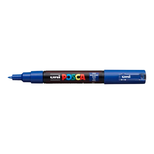 Dekorační popisovač Posca PC-1M, modrá (33), 0,7 - 1,0 mm