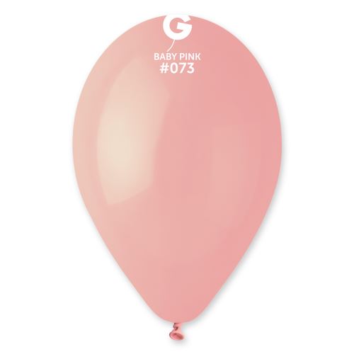 Balónky nafukovací průměr 26cm – pastelová baby růžová, 100ks