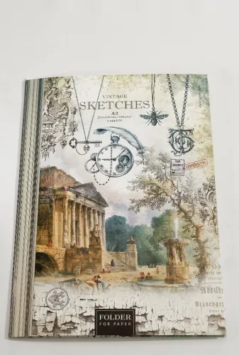 Umělecké papíry pro sketch Fresh, formát A3, 8listů, 190g, profi série