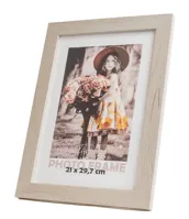 Fotorámeček dřevěný Narvik 4 21x29,7 cm - světle hnědý Fotorámeček dřevěný Narvik 4 21x29,7 cm - světle hnědý