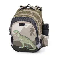Školní batohový set 3-dílný Bagmaster Lumi 24 C Dinosaurus + gumovací pero Pilot Frixion (6)