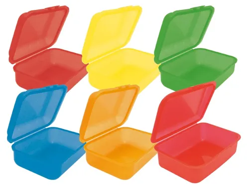 Box na svačinu Klickbox Midi - mix barev