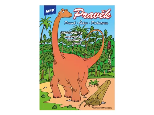 Omalovánky MFP A4 Pravěk