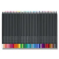 Pastelky trojhranné Faber-Castell Black Edition, 36 barev (1)