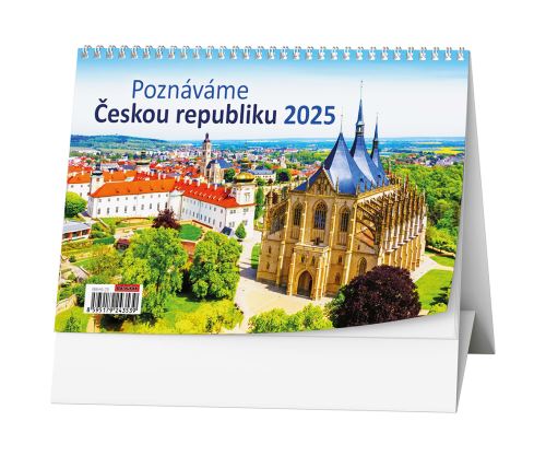 Stolní kalendář 2025 Baloušek - Poznáváme Českou republiku