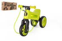 Odrážedlo Funny Wheels Rider SuperSport 2v1 zelené, krabice