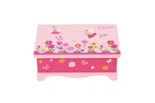 Skříňka šperkovnice Princess zrcadlo 17 × 7 × 11,5 cm (2)