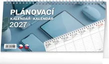 Stolní kalendář 2027 Notique Plánovací CZ/SK, 25×12,5 cm