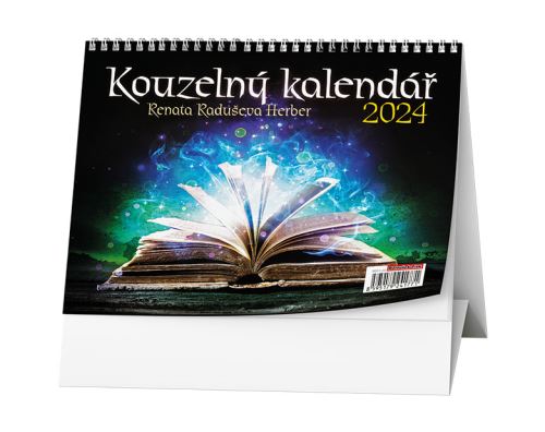 Stolní kalendář 2024 Baloušek - Kouzelný kalendář Renata Raduševa Herber