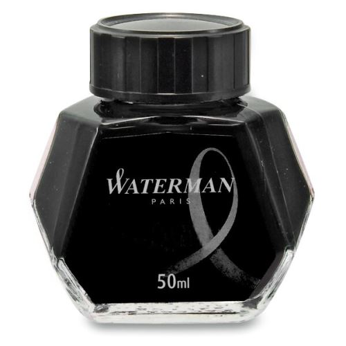 Lahvičkový inkoust Waterman - černý