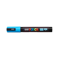 Dekorační popisovač Posca PC-5M, světle modrá (8), 1,8-2,5 mm (1)