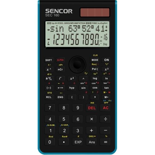 Kalkulačka školní SENCOR SEC 160 BU