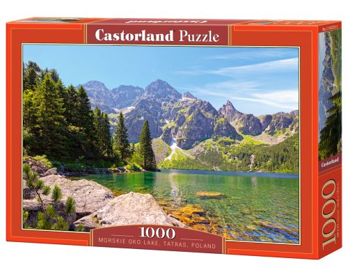 Puzzle Castorland 1000 dílků - Tatry Mořské pleso