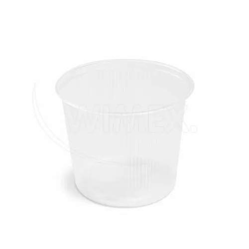 Miska (PP) kulatá průhledná Ø 101 mm 400 ml, 100 ks