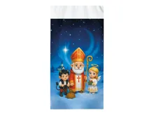 Mikulášský sáček PP 20x39x6, vzor 22