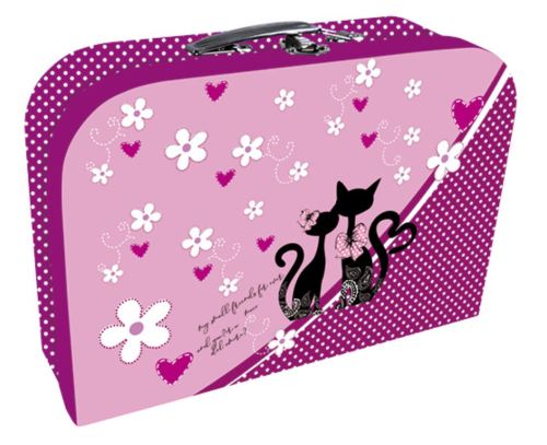 Dětský kufřík 35cm Helma - Cats Love