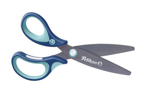 Nůžky pro leváky Pelikan Griffix 14 cm - modré