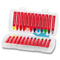 Voskovky Faber-Castell trojhranné Jumbo 24 barev (1)