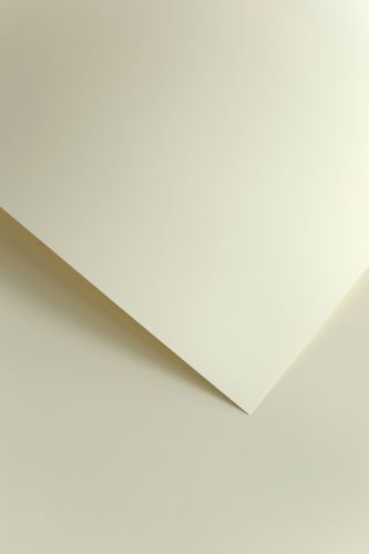 Ozdobný papír Hladký 250g ivory, 20ks, Galeria Papieru