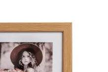 Fotorámeček dřevěný Style 3 15x21 - světle hnědý (4)