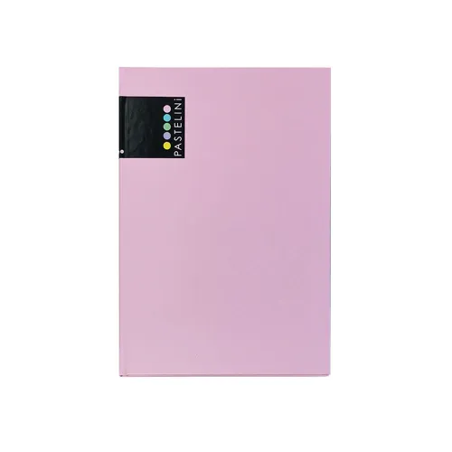 Záznamní kniha A5 lamino mat PASTELINI - růžová