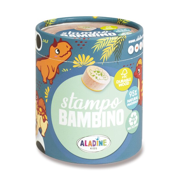 Levně Razítka Aladine Stampo BAMBINO - Dinosauři