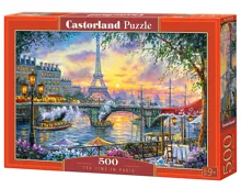 Puzzle Castorland 500 dílků - Čas na čaj v Paříži Puzzle Castorland 500 dílků - Čas na čaj v Paříži