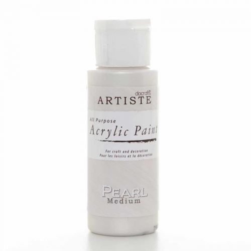 Akrylová barva ARTISTE perleťová - médium