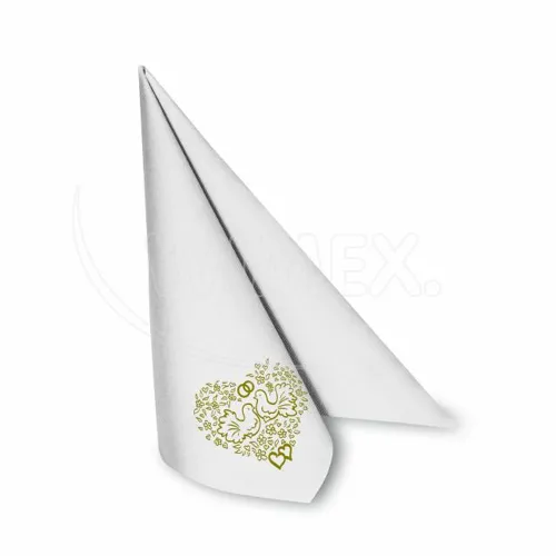 Ubrousek PREMIUM 40 x 40 cm SVATBA [50 ks]