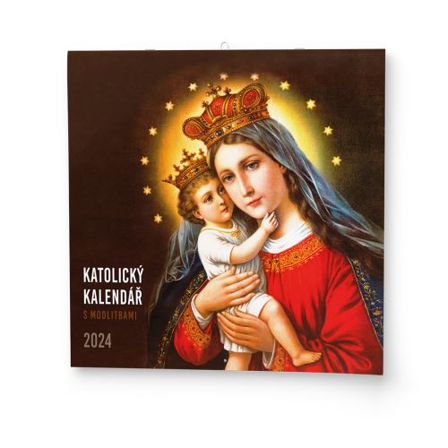 Nástěnný kalendář 2024 Baloušek - Katolický (s modlitbami)