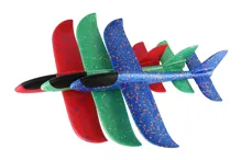 Letadlo házecí pěnové model 47 cm - mix barev (3)