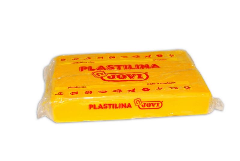 Levně Plastelína JOVI 350g - tmavě žlutá