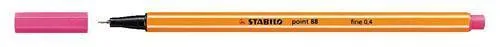 Liner Stabilo Point 88, 0,4mm - růžová