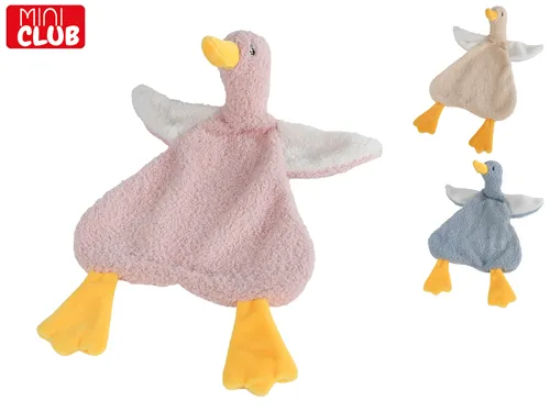Plyšový usínáček kačenka Mini Club 40 cm - mix barev