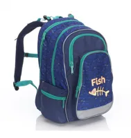 Školní batoh Karton P+P Ergo Uni Fish ryba