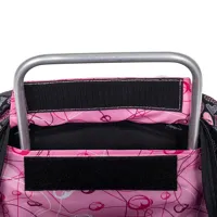 Školní batoh Bagmaster Alfa 21 A Black/Pink Pejsek + gumovací pero Pilot Frixion (12)