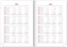 Týdenní diář 2027 Notique Ponza A5 mentolový (3)