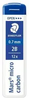 Grafitová tuha do mikrotužky STAEDTLER Mars micro 2B, 0,7 mm