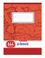 Sešit školní 644 Herlitz A6/40 listů linka
