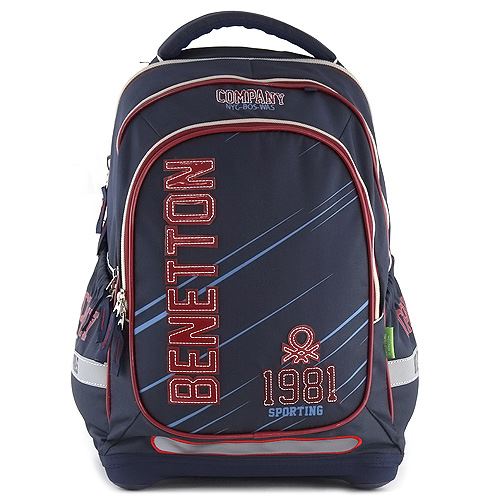 Školní batoh Benetton modrý
