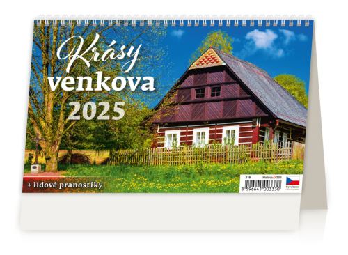 Stolní kalendář 2025 Helma - Krásy venkova