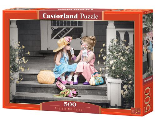 Puzzle Castorland 500 dílků - Holčičky na schodech
