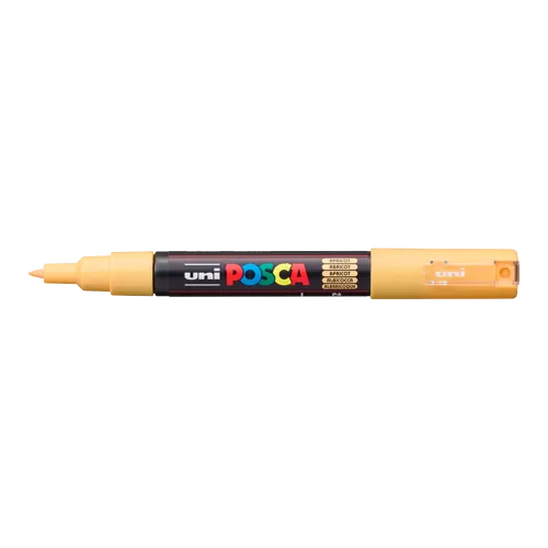 Dekorační popisovač Posca PC-1M, 0,7 - 1 mm, meruňková (P4)