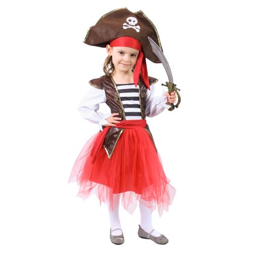 Dětský kostým Pirátka, e-obal, vel. S