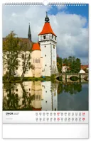Nástěnný kalendář 2027 Notique Hrady a zámky, 33 × 46 cm (2)