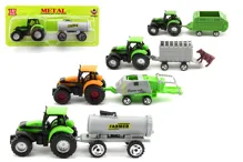 Traktor s přívěsem 16 cm - mix motivů