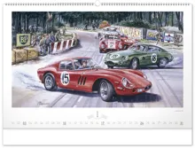 Nástěnný kalendář 2027 Notique Oldtimers – Václav Zapadlík, 64 x 42 cm (1)