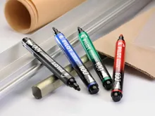 Popisovač kulatý Pilot Permanent Marker 100 - zelený (3)